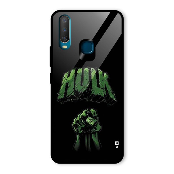 Green Punch Glass Back Case for Vivo Y12