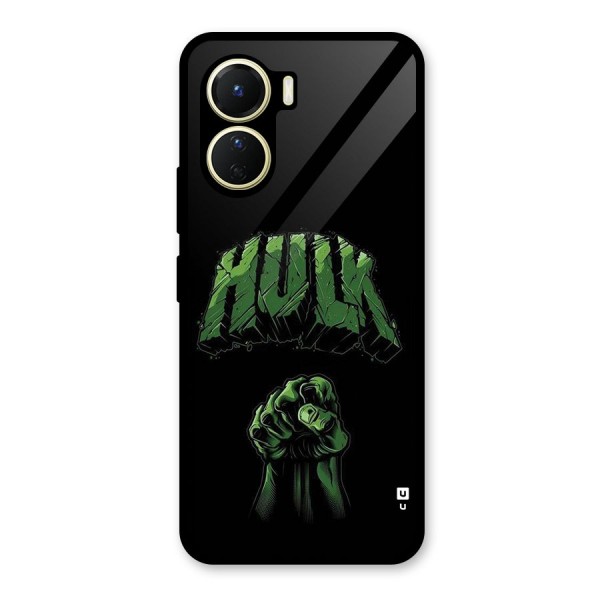 Green Punch Glass Back Case for Vivo Y16