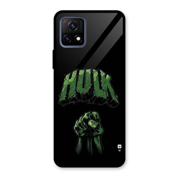 Green Punch Glass Back Case for Vivo Y72 5G