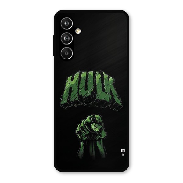 Green Punch Metal Back Case for Galaxy F54