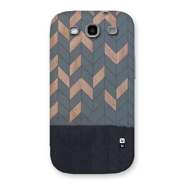 Greyish Wood Design Back Case for Galaxy S3 Neo