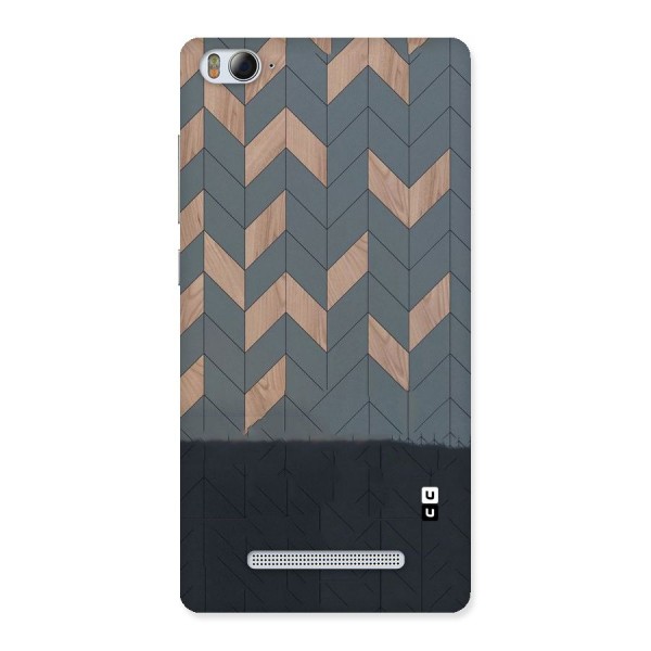 Greyish Wood Design Back Case for Xiaomi Mi4i