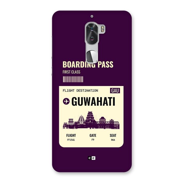 Guwahati Boarding Pass Back Case for Coolpad Cool 1