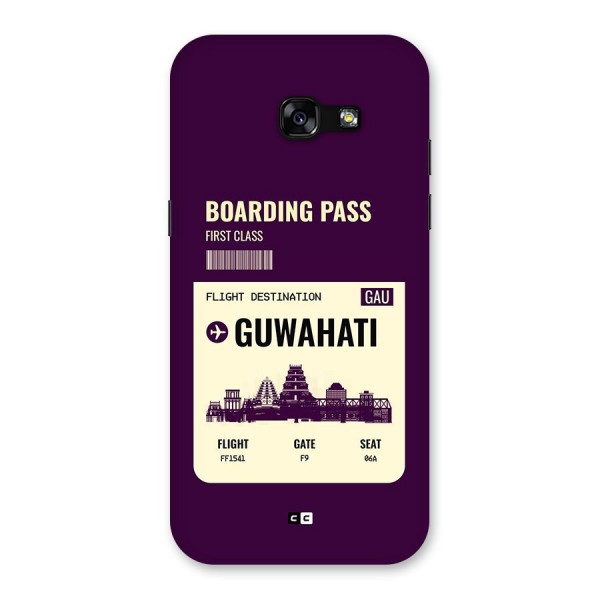 Guwahati Boarding Pass Back Case for Galaxy A5 2017