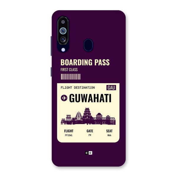 Guwahati Boarding Pass Back Case for Galaxy A60