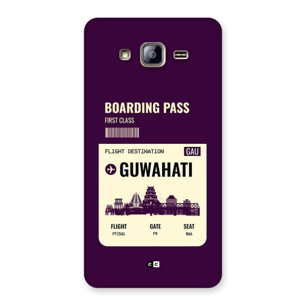 Guwahati Boarding Pass Back Case for Galaxy On5