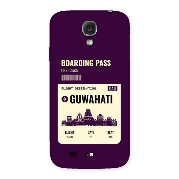 Guwahati Boarding Pass Back Case for Galaxy S4