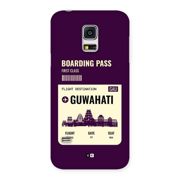 Guwahati Boarding Pass Back Case for Galaxy S5 Mini