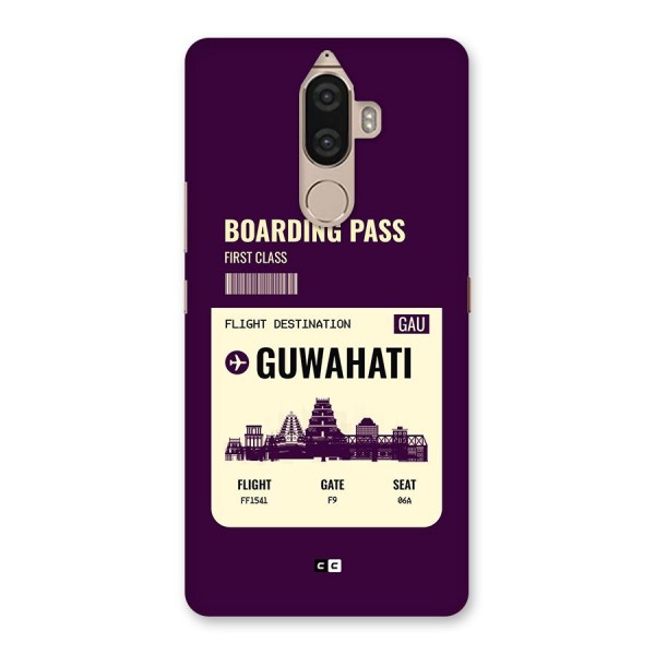 Guwahati Boarding Pass Back Case for Lenovo K8 Note