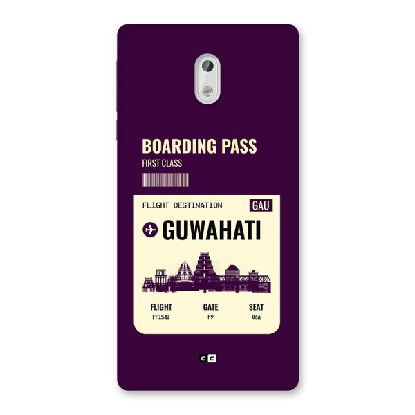 Guwahati Boarding Pass Back Case for Nokia 3