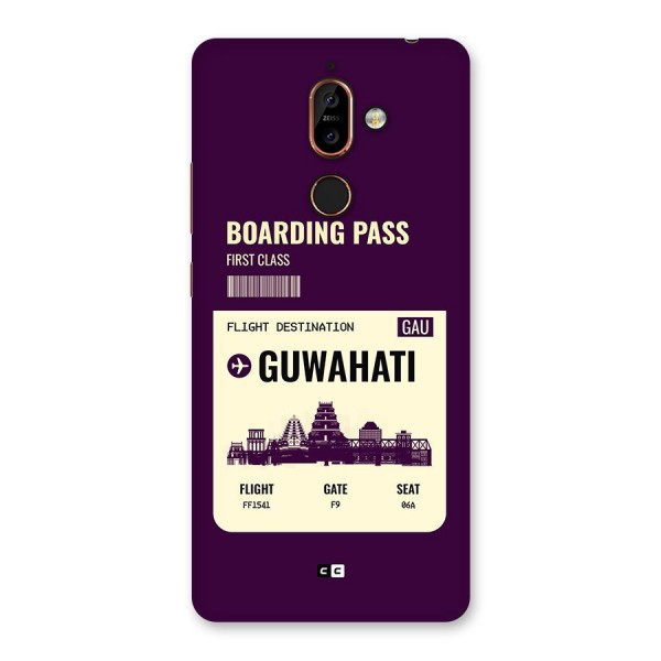 Guwahati Boarding Pass Back Case for Nokia 7 Plus