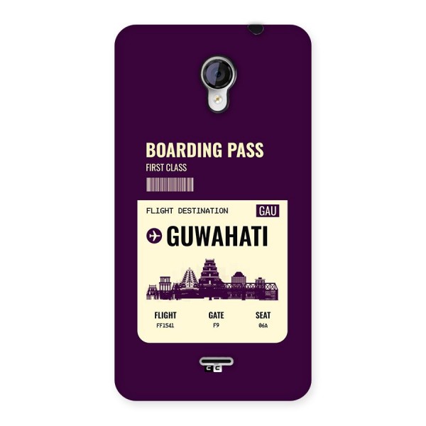 Guwahati Boarding Pass Back Case for Unite 2 A106