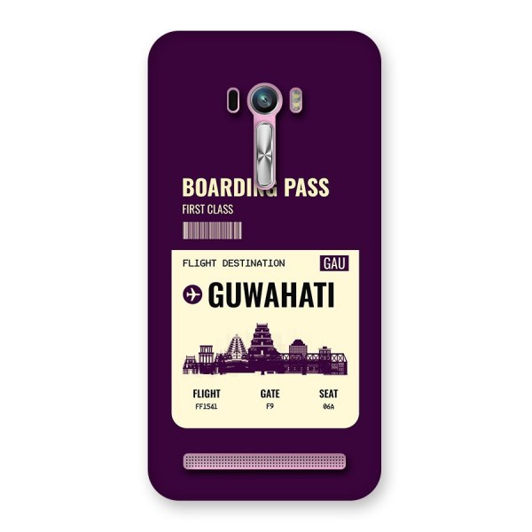 Guwahati Boarding Pass Back Case for Zenfone Selfie