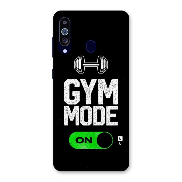 Gym Mode On Back Case for Galaxy A60