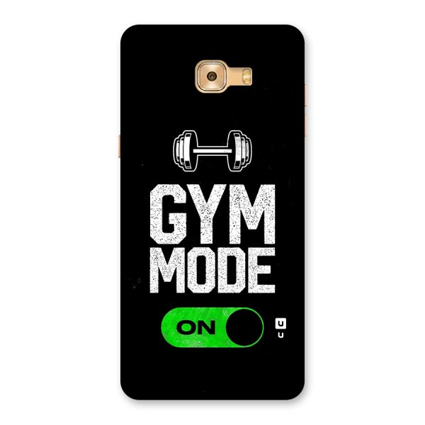 Gym Mode On Back Case for Galaxy C9 Pro