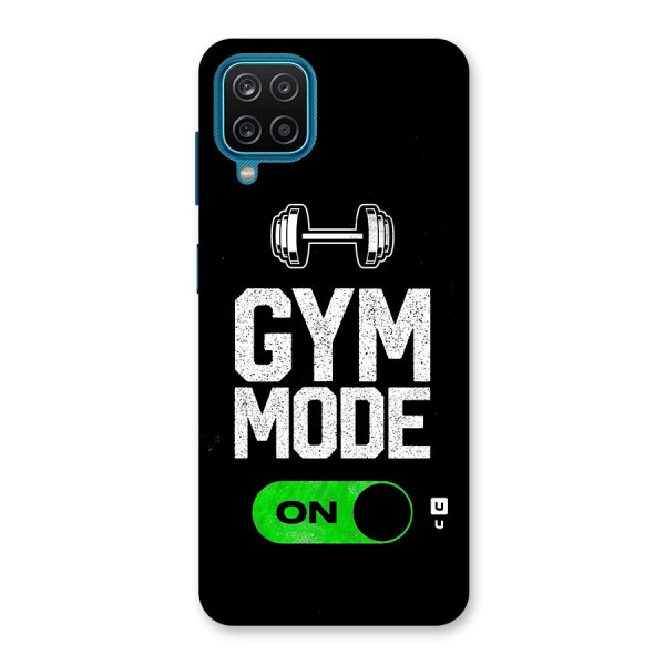 Gym Mode On Back Case for Galaxy F12