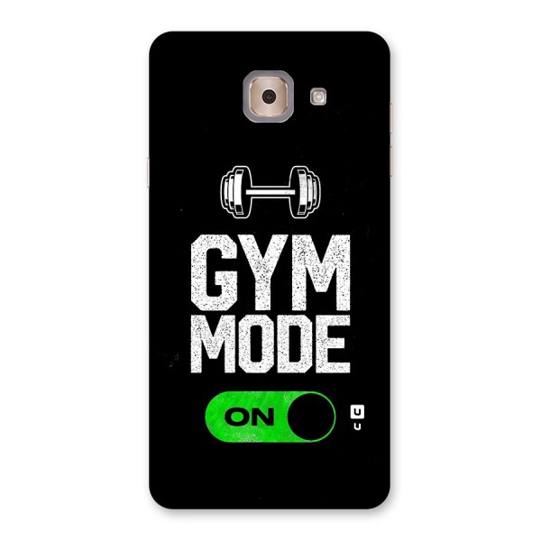 Gym Mode On Back Case for Galaxy J7 Max