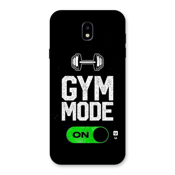 Gym Mode On Back Case for Galaxy J7 Pro