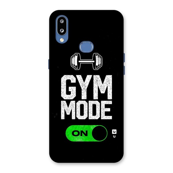 Gym Mode On Back Case for Galaxy M01s