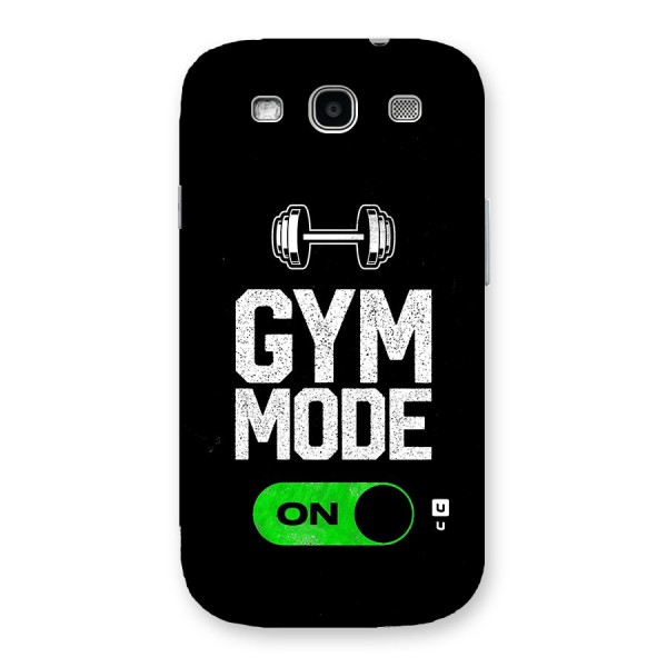 Gym Mode On Back Case for Galaxy S3 Neo