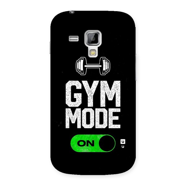 Gym Mode On Back Case for Galaxy S Duos