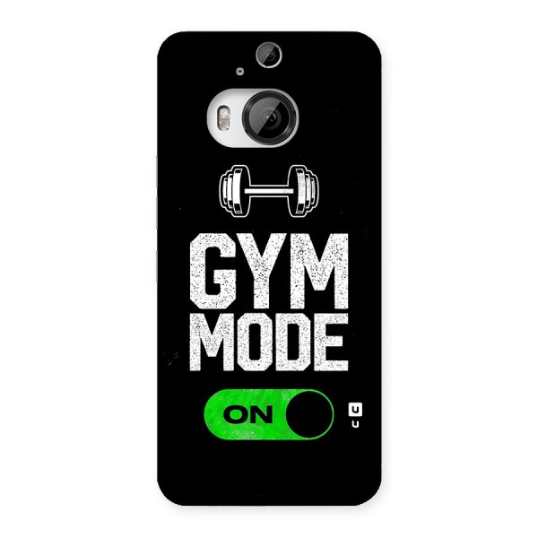 Gym Mode On Back Case for HTC One M9 Plus