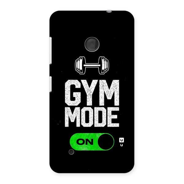 Gym Mode On Back Case for Lumia 530