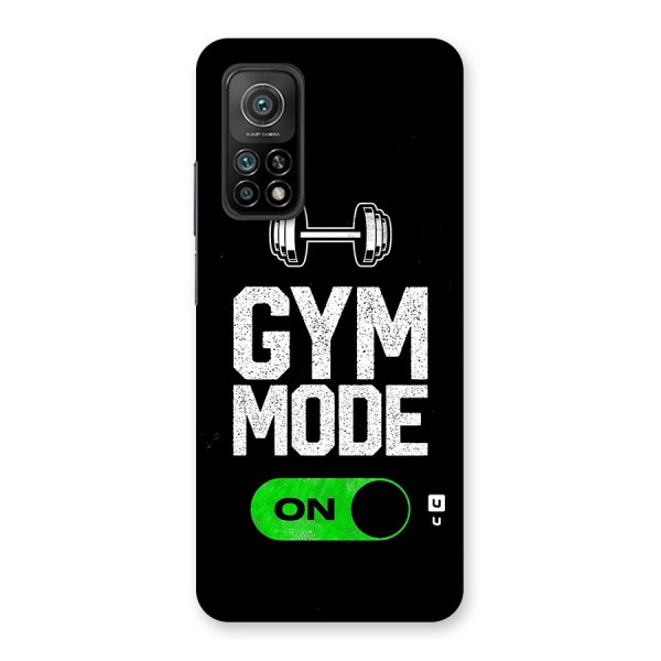 Gym Mode On Back Case for Mi 10T Pro 5G