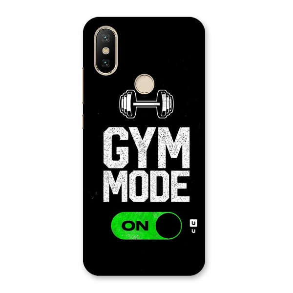 Gym Mode On Back Case for Mi A2