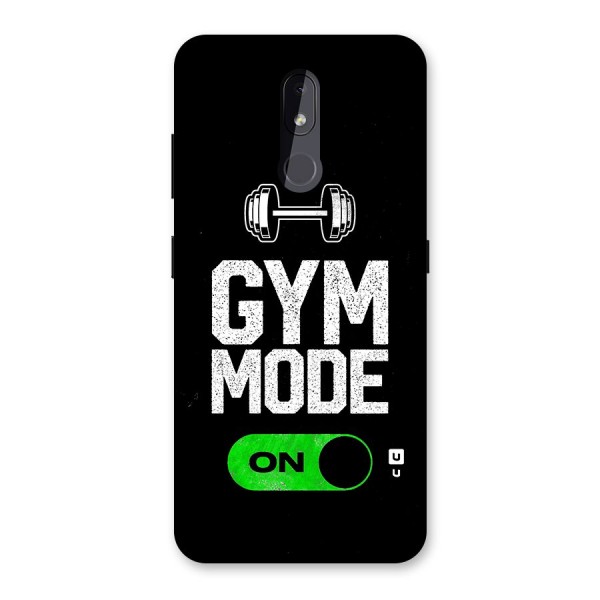 Gym Mode On Back Case for Nokia 3.2