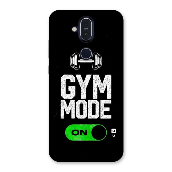 Gym Mode On Back Case for Nokia 8.1