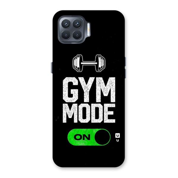 Gym Mode On Back Case for Oppo F17 Pro