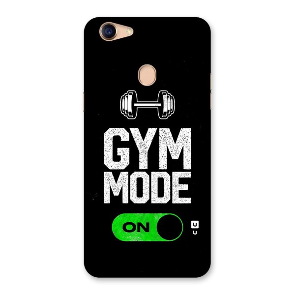 Gym Mode On Back Case for Oppo F5