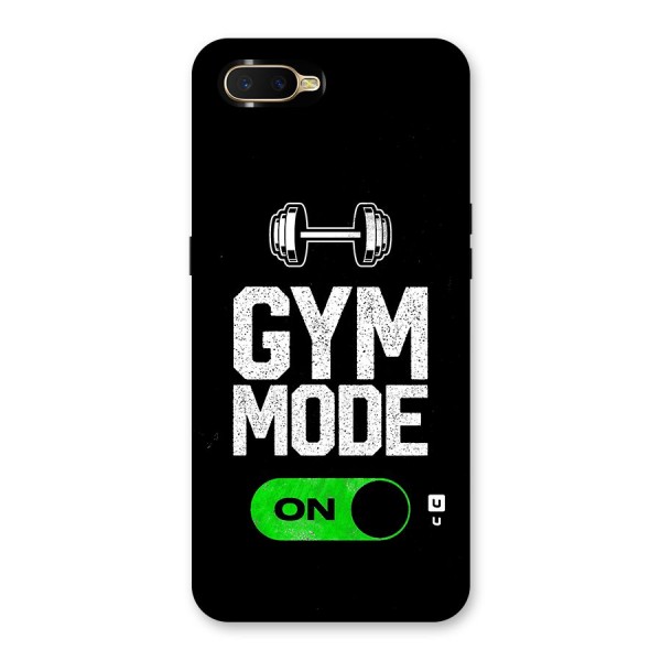 Gym Mode On Back Case for Oppo K1