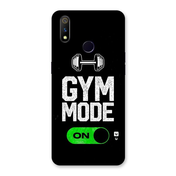 Gym Mode On Back Case for Realme 3 Pro