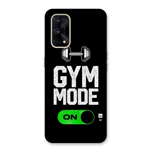 Gym Mode On Glass Back Case for Realme X7 Pro