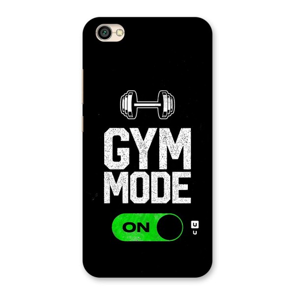 Gym Mode On Back Case for Redmi Y1 Lite