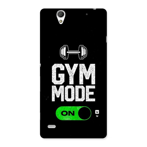 Gym Mode On Back Case for Sony Xperia C4