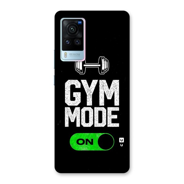 Gym Mode On Glass Back Case for Vivo X60 Pro