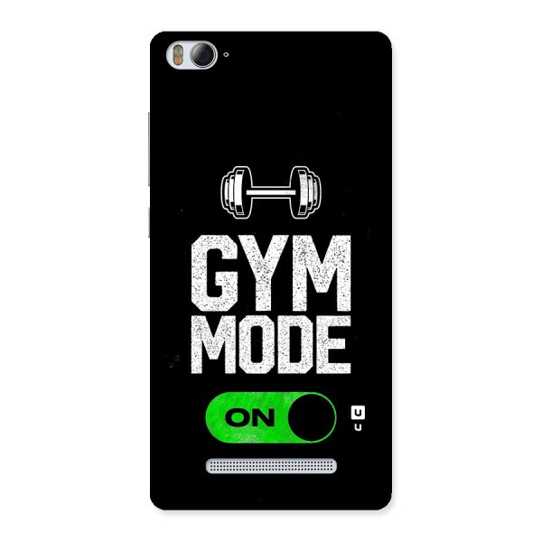 Gym Mode On Back Case for Xiaomi Mi4i