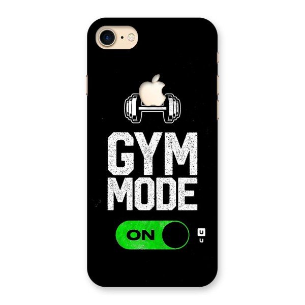 Gym Mode On Back Case for iPhone 7 Apple Cut