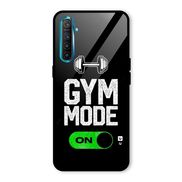 Gym Mode On Glass Back Case for Realme XT