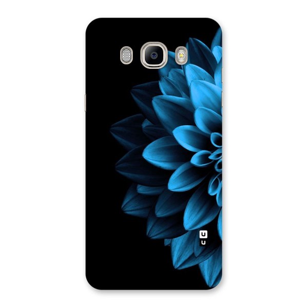 Half Blue Flower Back Case for Galaxy On8