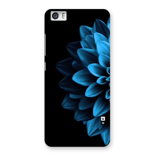 Half Blue Flower Back Case for Xiaomi Redmi Mi5