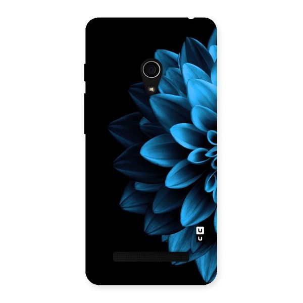 Half Blue Flower Back Case for Zenfone 5