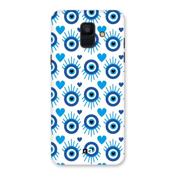 Hands Draw Eye Back Case for Galaxy A6 (2018)