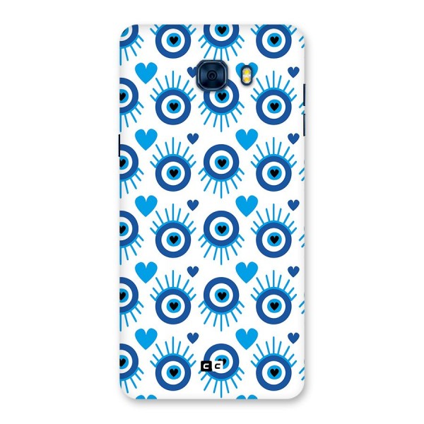 Hands Draw Eye Back Case for Galaxy C7 Pro