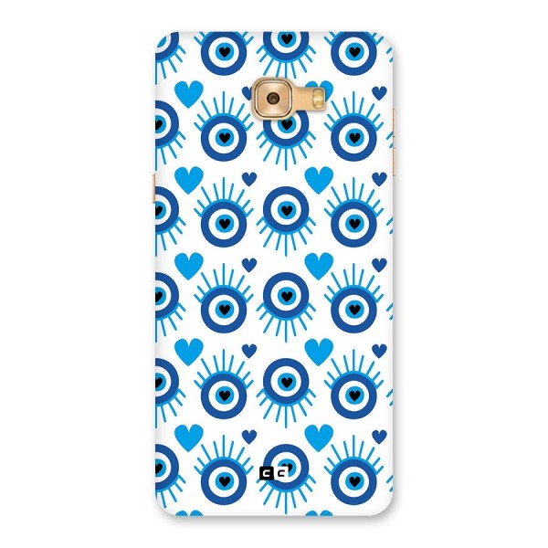 Hands Draw Eye Back Case for Galaxy C9 Pro