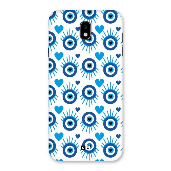 Hands Draw Eye Back Case for Galaxy J7 Pro