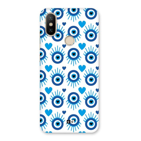 Hands Draw Eye Back Case for Mi A2